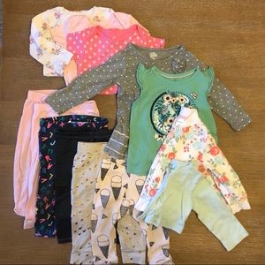 Baby Girl 13 PC lot SZ 12 Months